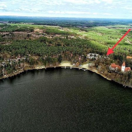Żółty Domek nad Jeziorem Lubniewice Exterior foto