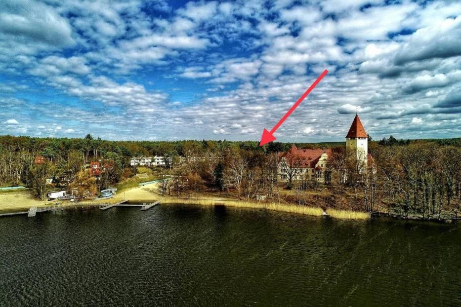 Żółty Domek nad Jeziorem Lubniewice Exterior foto