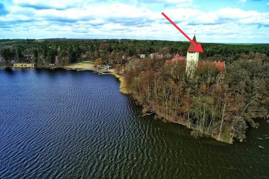 Żółty Domek nad Jeziorem Lubniewice Exterior foto